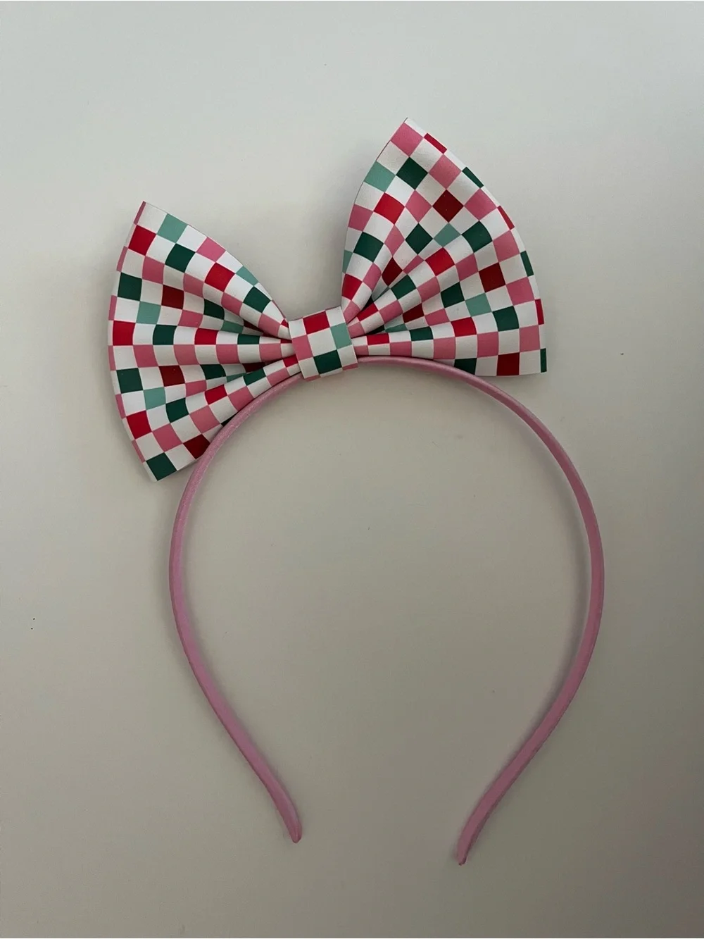Mia Heartmade checker Headband NEW!